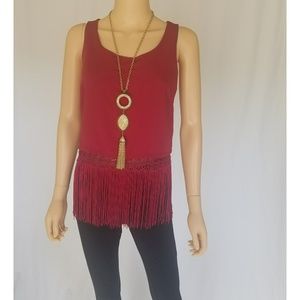 Jessica Simpson Red Blouse